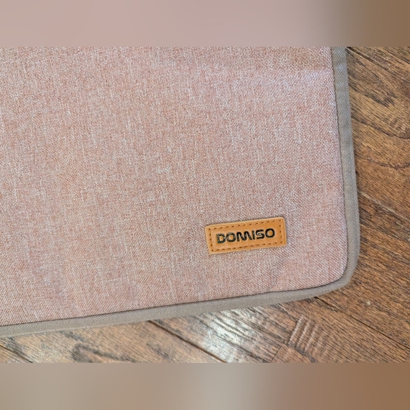 DOMISO  Laptop Sleeve Portable Carrying Case Comfort Handbag Pink 16" - Picture 12 of 14
